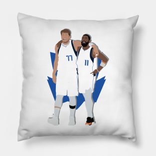 Luka Doncic & Kyrie Irving UNSTOPPABLE Duo Dallas Mavericks Pillow