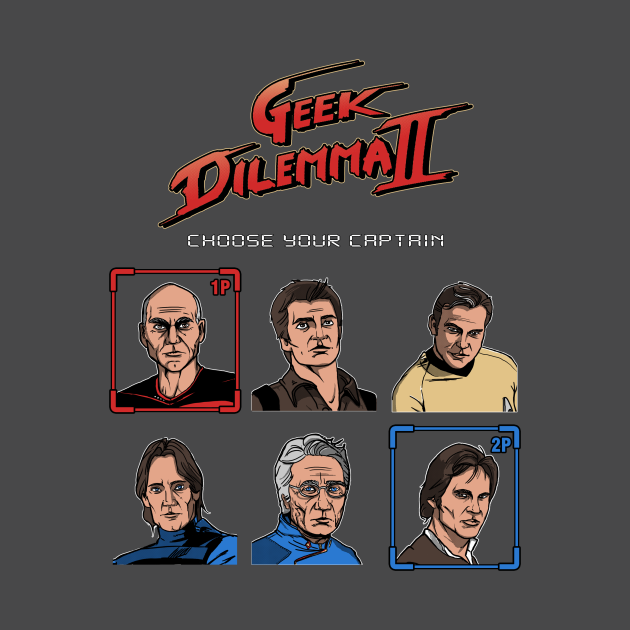 Discover Geek Dilemma II - Sci Fi - T-Shirt