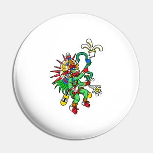 Aztec God of the Wind - Quetzalcoatl Pin