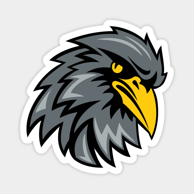 Bird Mascot Magnet by SWON Design