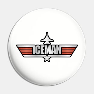 Top Gun Style - Iceman Pin