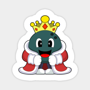 King Bowling Bowling ball Magnet