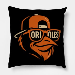Retro Orioles Name Love Style Animal Gifts For Men Women Kid Pillow