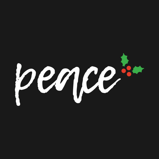 Group Tee, Holiday Party Family Reunion - Peace by Heyday Threads