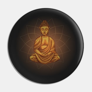 mandala buddha Pin