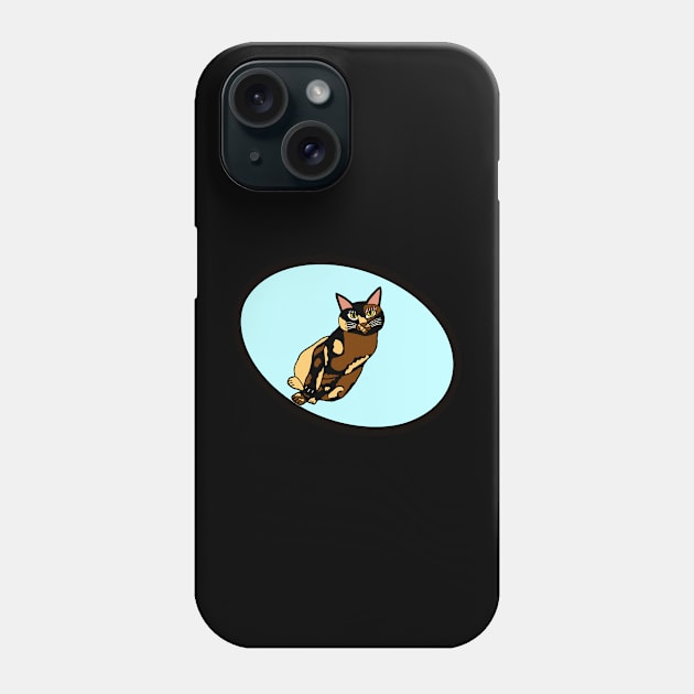 Damien's Kitty Cat Phone Case by SRCSA Middle School Shop