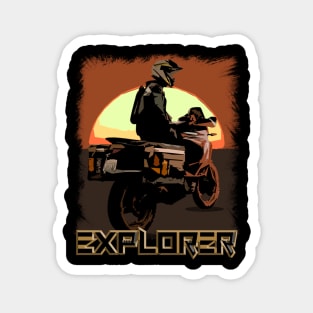 Explorer - Sunset Magnet