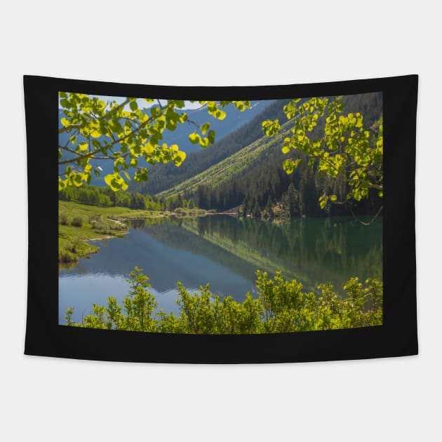 Maroon Bells Lake Tapestry by algill