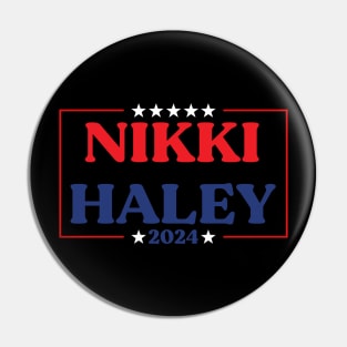 Nikki Haley 2024 For President Pin