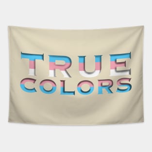 True Colors Transgender Pride Flag Tapestry