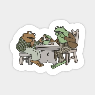 frog & toad eat cookies <3 Magnet