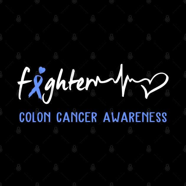 Colon Cancer Awareness Support Colon Cancer Fighter Gifts by ThePassion99