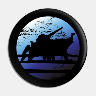 Scythe Boardgame Blue Faction Pin