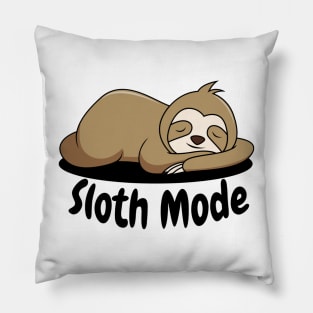 Sloth Mode Pillow
