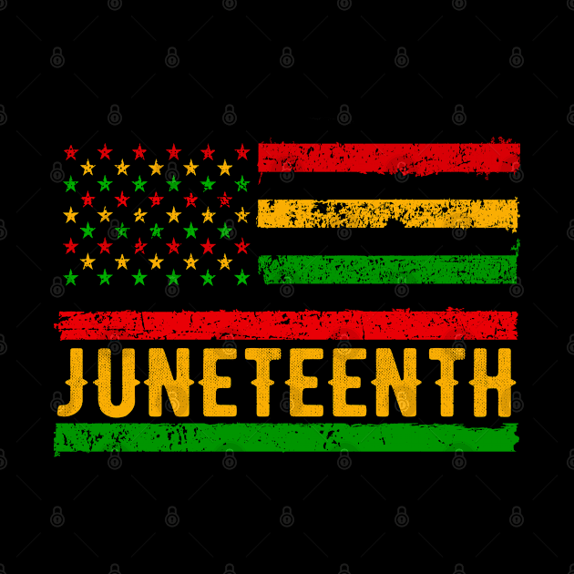 Juneteenth June 19, 1865, African American Melanin Black by Magic Arts