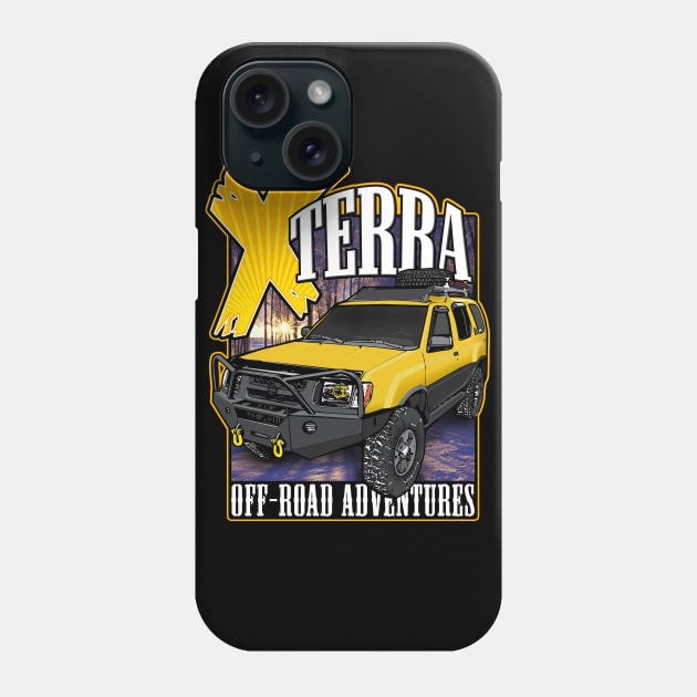 2000 Nissan Xterra off road Phone Case by Amra591