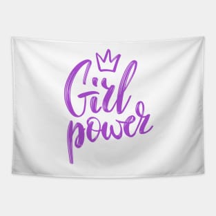 Girls Have the Power to Change the World Tapestry