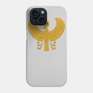 Golden Rising Phoenix Bird - Spirit Bird Phone Case