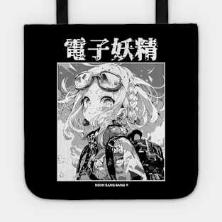 Kawaii Manga Girl Japanese Streetwear Tote