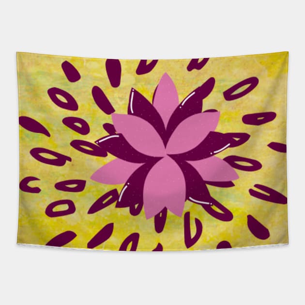 flower Tapestry by beleafcreativ