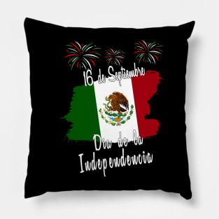 16 de Septiembre Dia de la Independencia Pillow