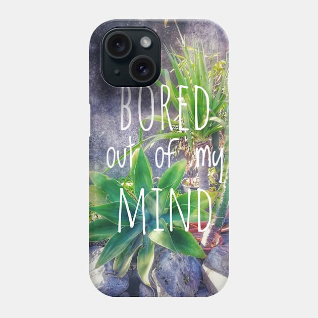 Bored out of my mind Phone Case by kourai