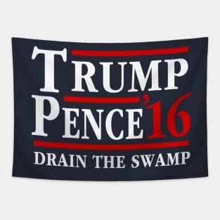 Trump Pence Drain The Swamp Tapestry