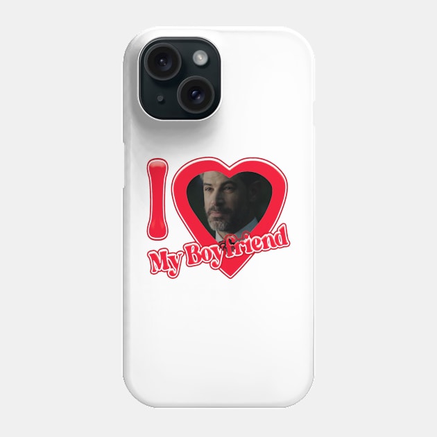 I Heart My Boyfriend - Lincoln March Phone Case by madelinerose67