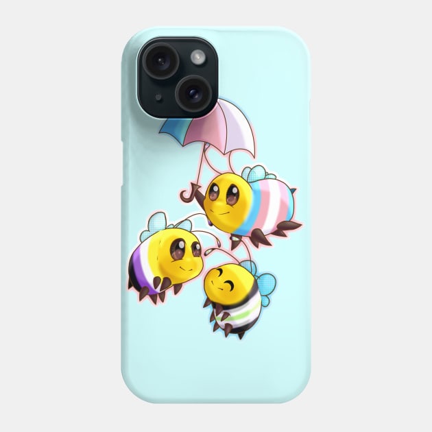 The Transgender Umbrella Phone Case by Zorveechu