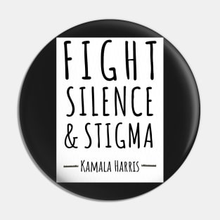 Kamala Harris Me Too Movement 2020 Quote Pin