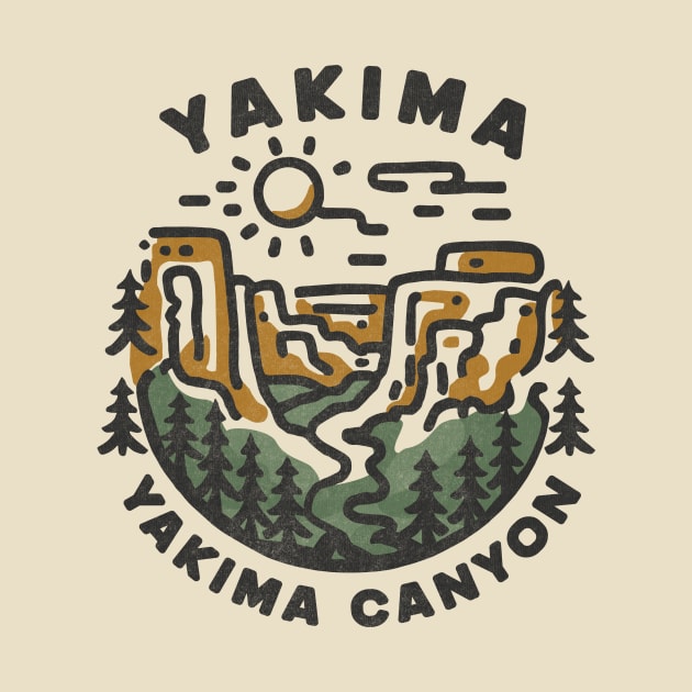 Yakima Canyon by Tees For UR DAY