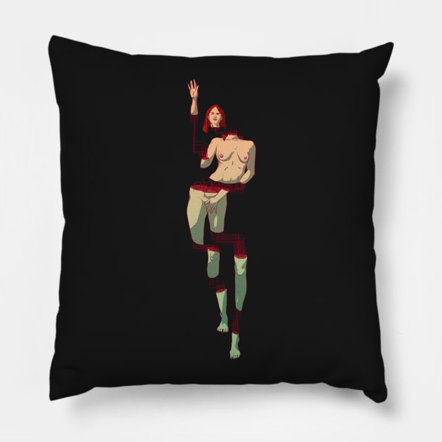 Dark rituals Pillow by ruhefuchs