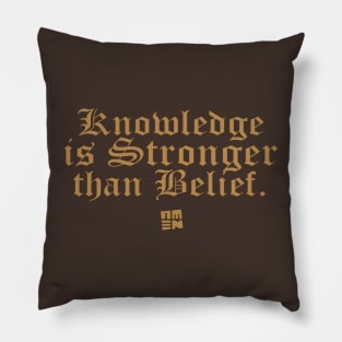 Knowledge Is Stronger Than Belief Pillow