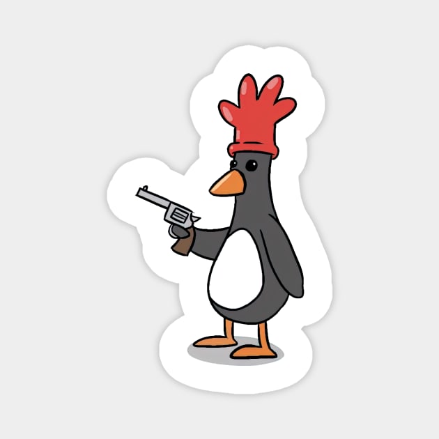 Feathers Mcgraw Draw Art Cool Funny Magnet by Ac Vai