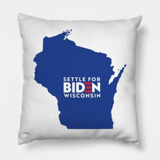 Wisconsin for Biden Pillow