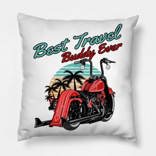 Best travel buddy ever, best friends, friends forever, friends for life Pillow