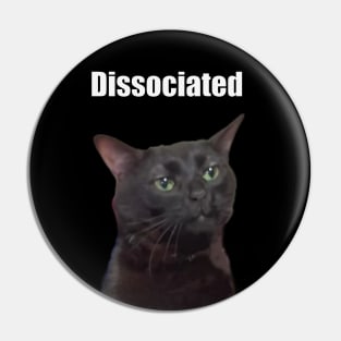 Dissociated cat meme Pin