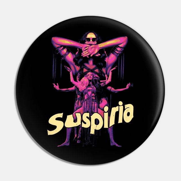 Suspiria Horror Classic Pin by OrcaDeep