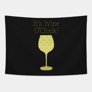 It's Wine O'Clock! Tapestry