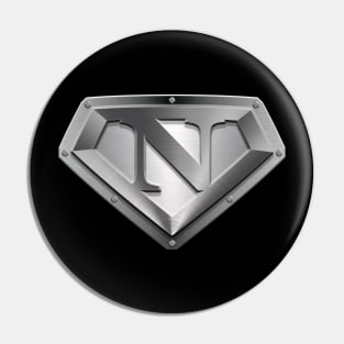 Super Sleek Style N Symbol Pin