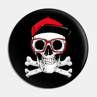 Cool Skull Pin