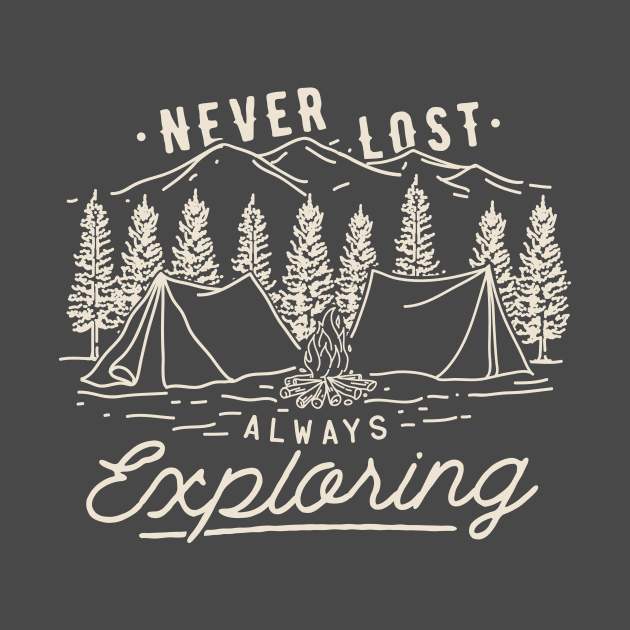 Never Lost Always Exploring by sket_chy