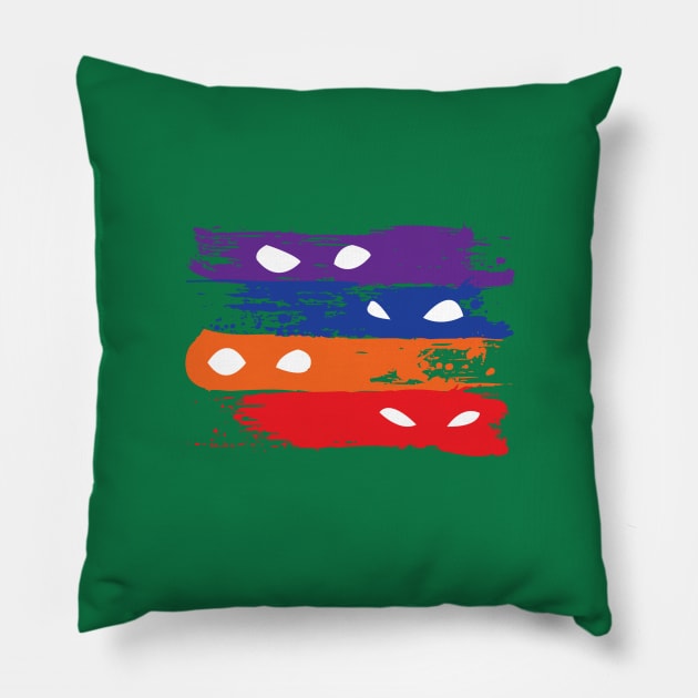 Ninja Flag Pillow by DrMonekers