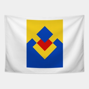 Derby County Yellow, Blue, Red 1990 Sleeve Tapestry