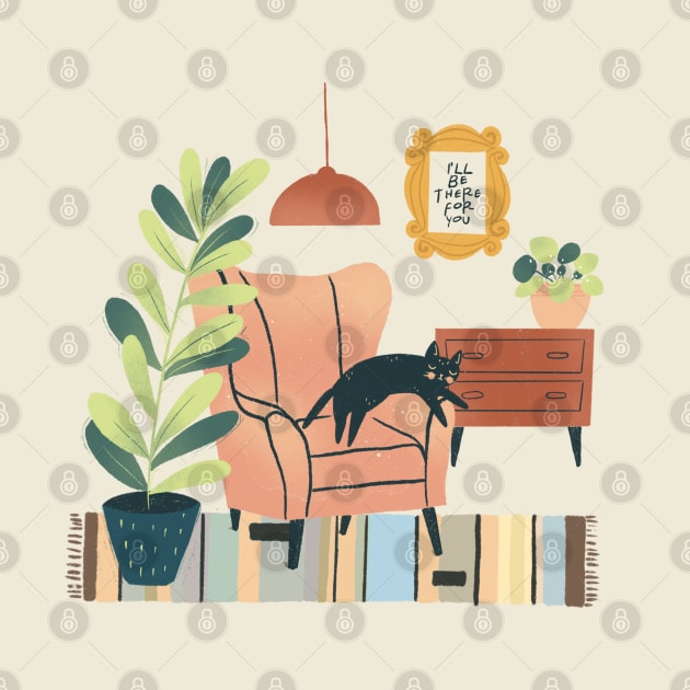 Sofa & Plants by Rania Younis