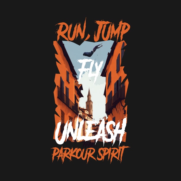 Run, Jump, Fly: Unleash the Parkour Spirit by SergioCoelho_Arts