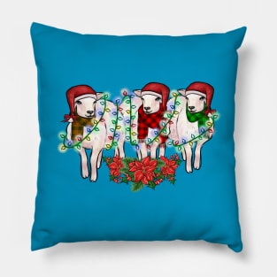 Goat Christmas 2023 Pillow