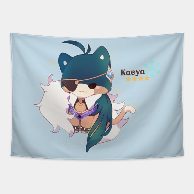 Kaeya Tapestry by Cremechii