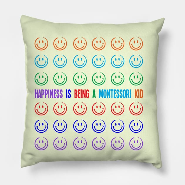 Montessori Kid Pillow by Girona