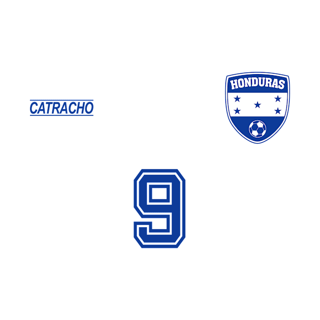 Honduras Retro Vintage Soccer Football Jersey for Honduran Supporters